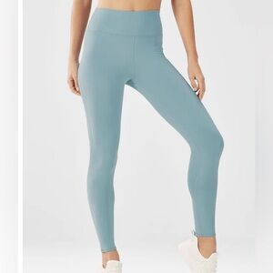 Fabletics High Rise Define Powerhold 7/8 Legging Juniper